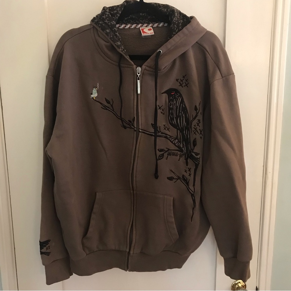 Vintage Collectible Embroidered Gama-Go Dirty Bird Hoodie
